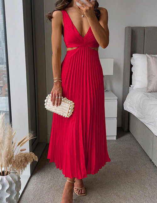 Camila - Vestido Sem Mangas Midi