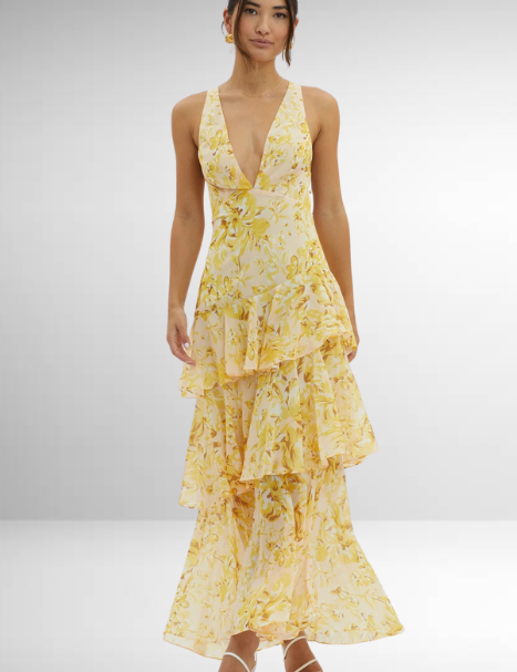 Eli - Vestido Maxi Elegante Verão