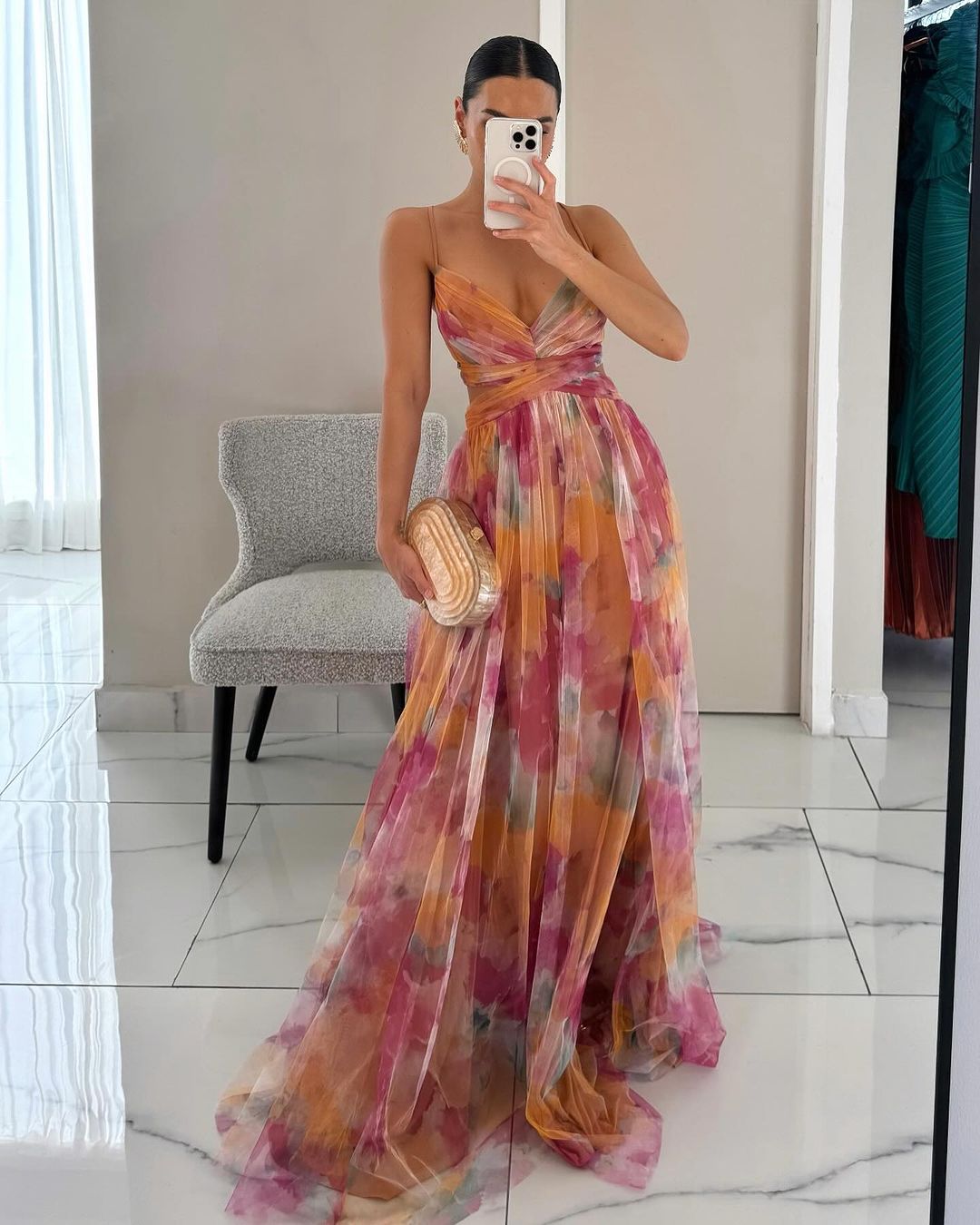 Gisela - Vestido Encantandor Estampado
