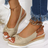 Candy - Sandálias Peep-Toe Ortopédicas