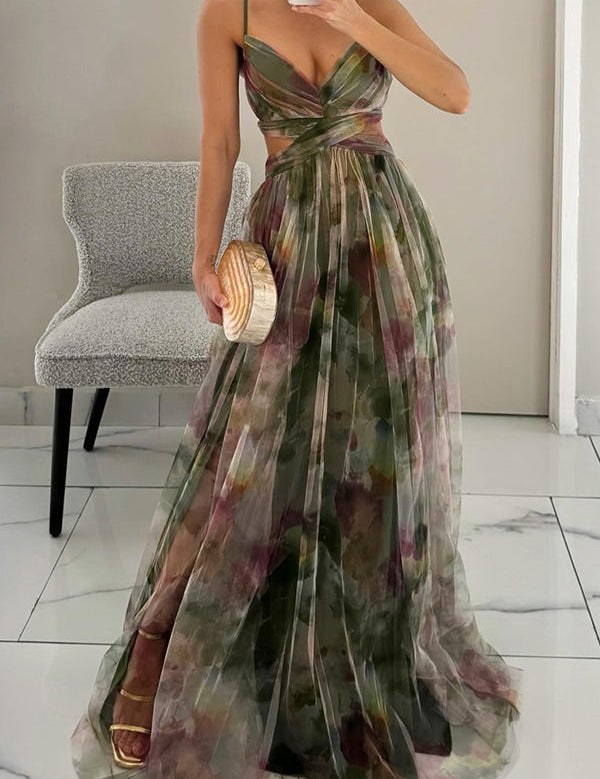 Gisela - Vestido Encantandor Estampado