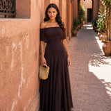Vestido Toledo | Castanho