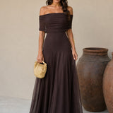 Vestido Toledo | Castanho