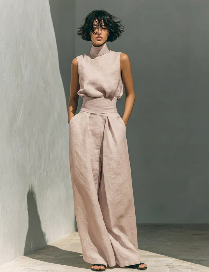 Flor - Conjunto Minimalista sem Mangas