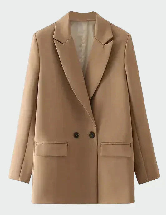 Casaco Oversized com Linha Moderna