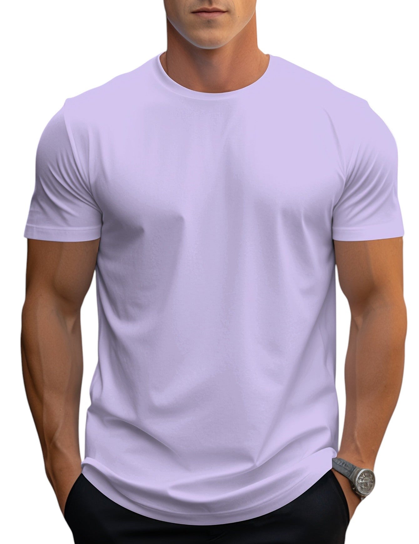T-Shirt - Corte Regular Decote Suave