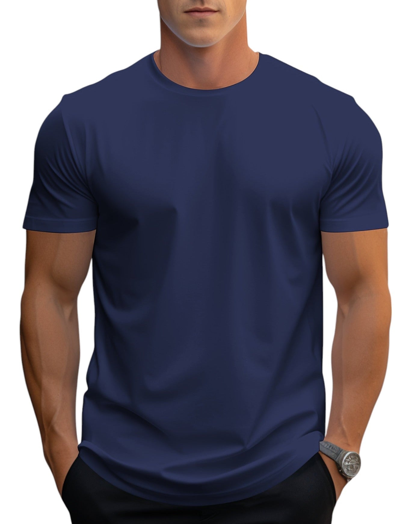 T-Shirt - Corte Regular Decote Suave