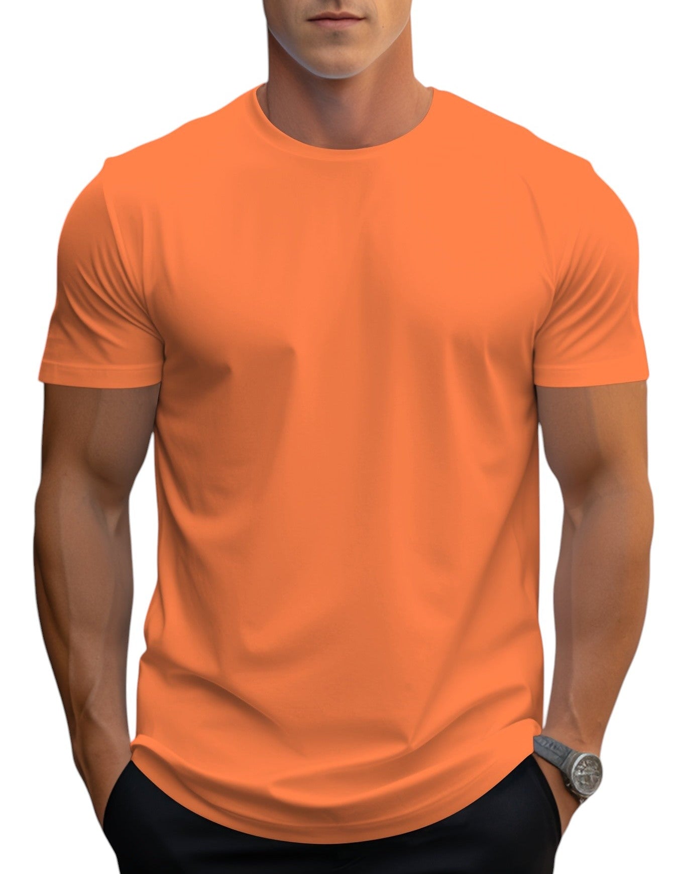 T-Shirt - Corte Regular Decote Suave