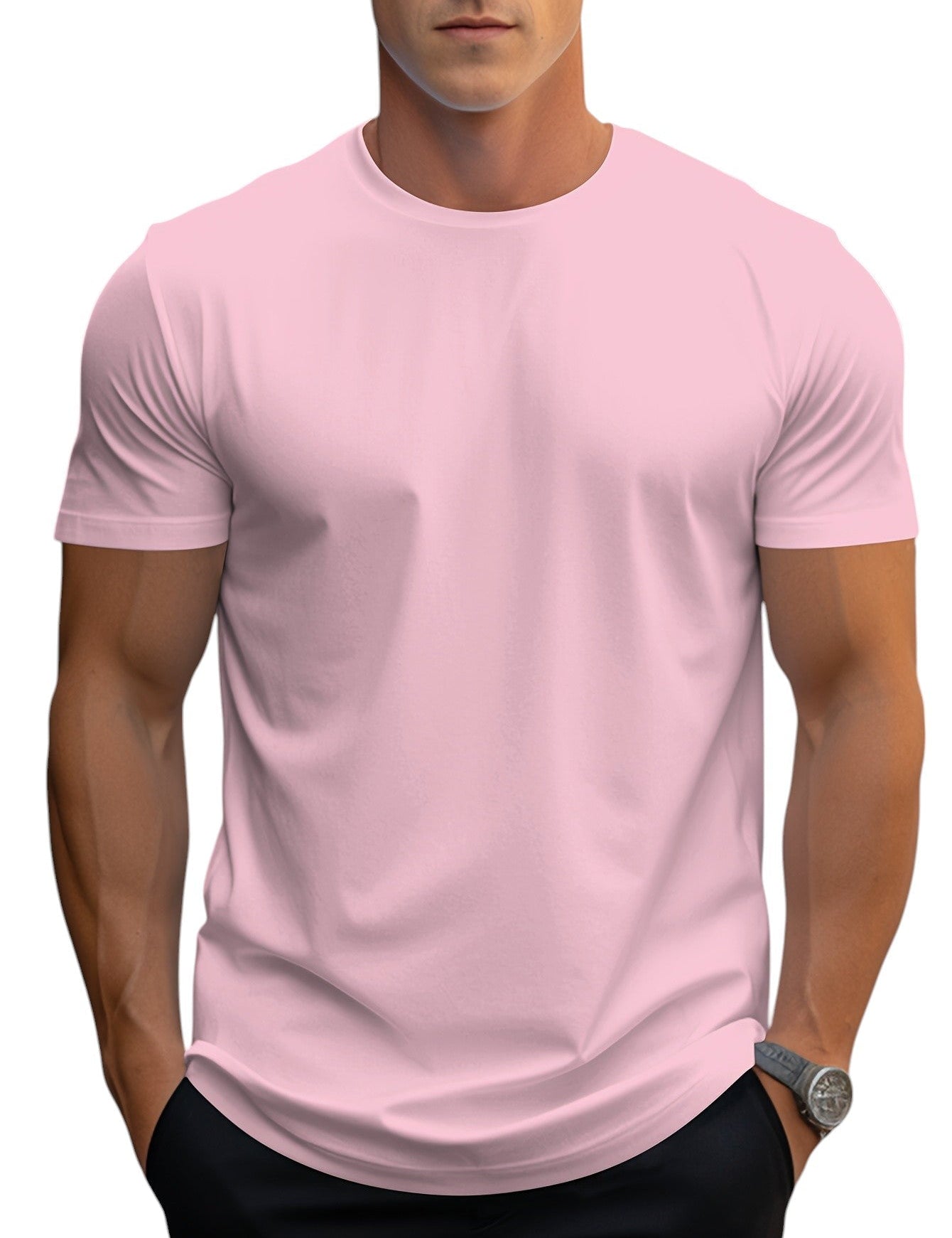 T-Shirt - Corte Regular Decote Suave