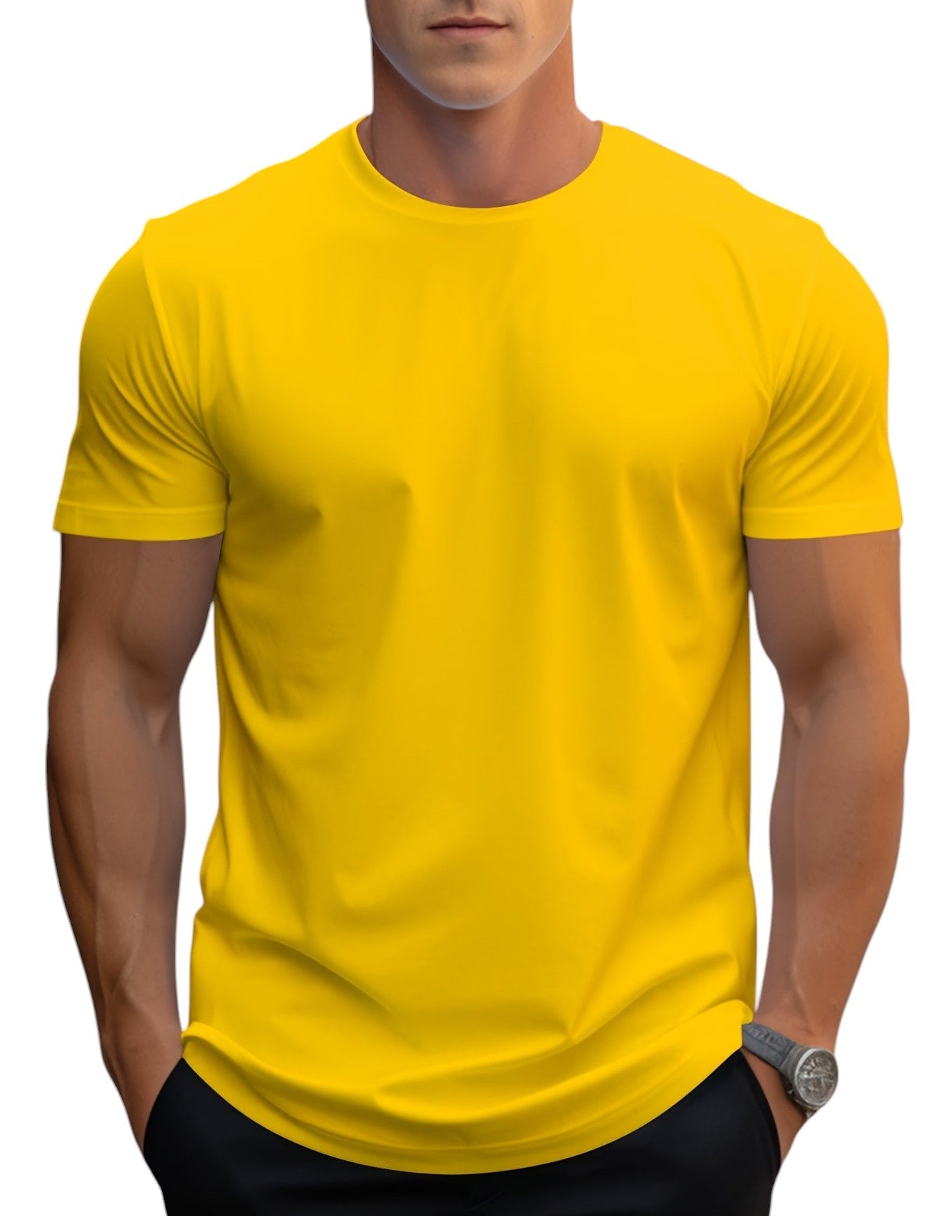 T-Shirt - Corte Regular Decote Suave