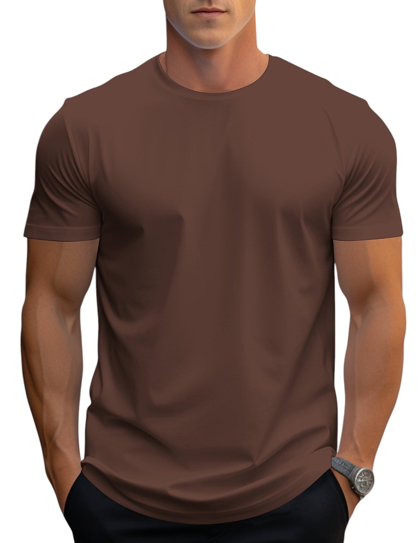 T-Shirt - Corte Regular Decote Suave