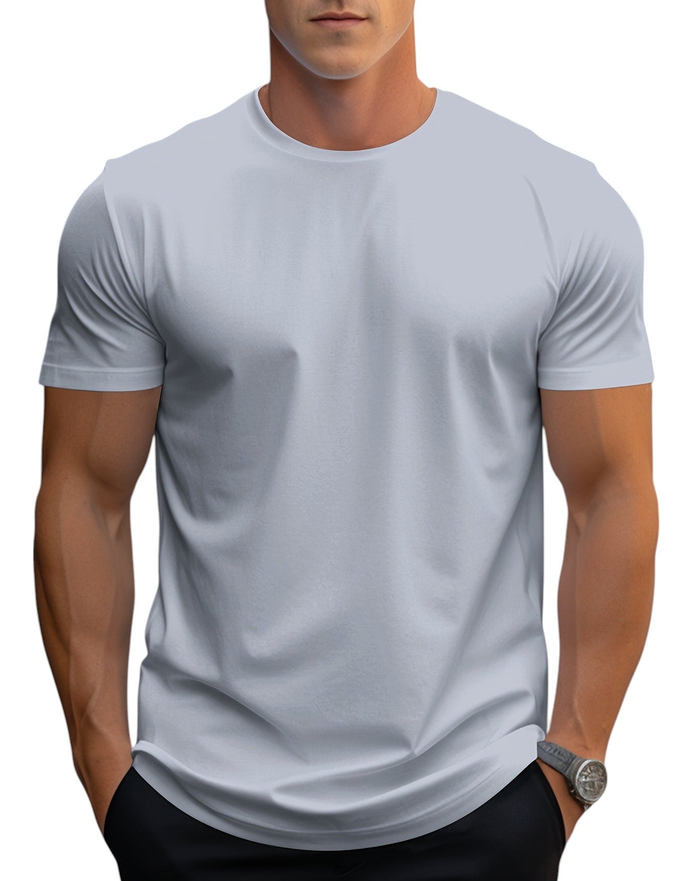 T-Shirt - Corte Regular Decote Suave