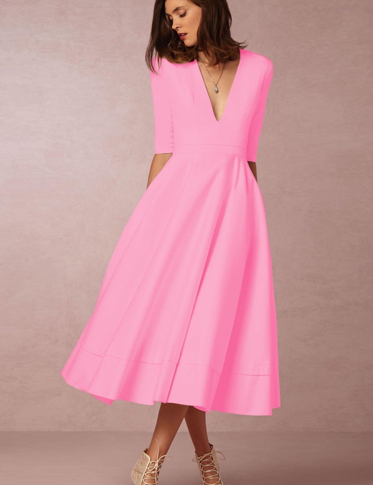 Laura - Vestido Midi Feminino