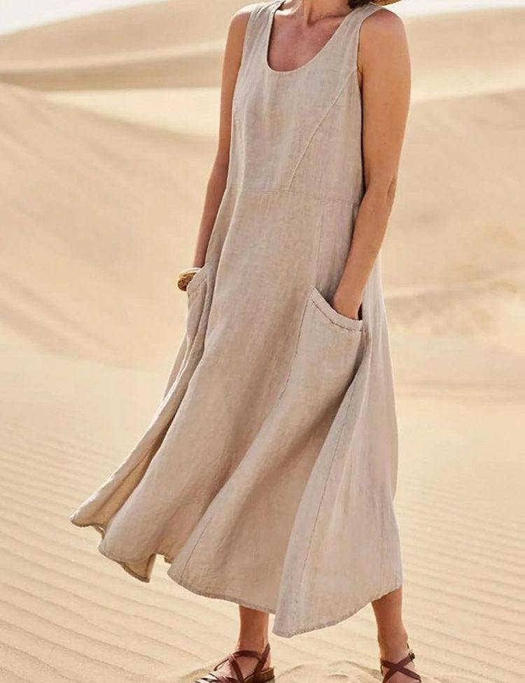 Manuela - Vestido Leve para o Verão