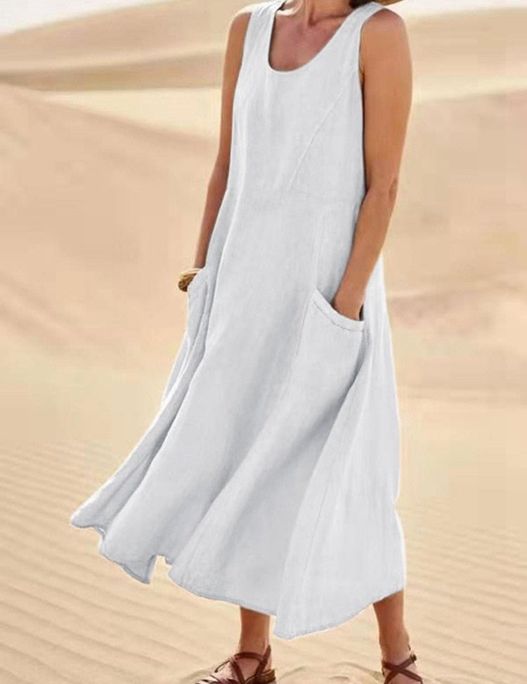 Manuela - Vestido Leve para o Verão