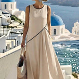 Lote - Vestido de Verão às Riscas