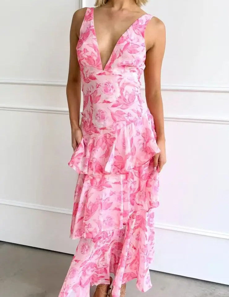 Eli - Vestido Maxi Elegante Verão
