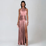 Eva - Vestido com Decote e Costas Abertas