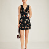 Women's Woven Polyester Mini Dress Dresses - RIHOAS