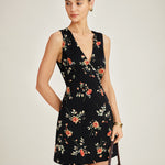 Women's Woven Polyester Mini Dress Dresses - RIHOAS