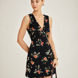 Women's Woven Polyester Mini Dress Dresses - RIHOAS